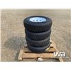 Image 1 : (UNUSED) (4) GRIZZLY 235/80R16 TRAILER TIRES & RIM