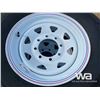 Image 4 : (UNUSED) (4) GRIZZLY 235/80R16 TRAILER TIRES & RIM