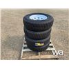 Image 1 : (UNUSED) (4) GRIZZLY 235/80R16 TRAILER TIRES & RIM