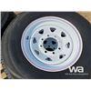 Image 3 : (UNUSED) (4) GRIZZLY 235/80R16 TRAILER TIRES & RIM