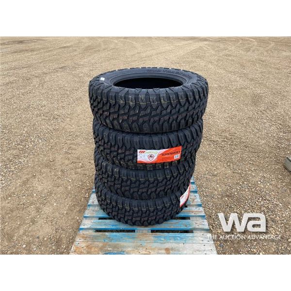 (UNUSED) (4) MILEKING MUD TRACK MK 868 275/65R20 T