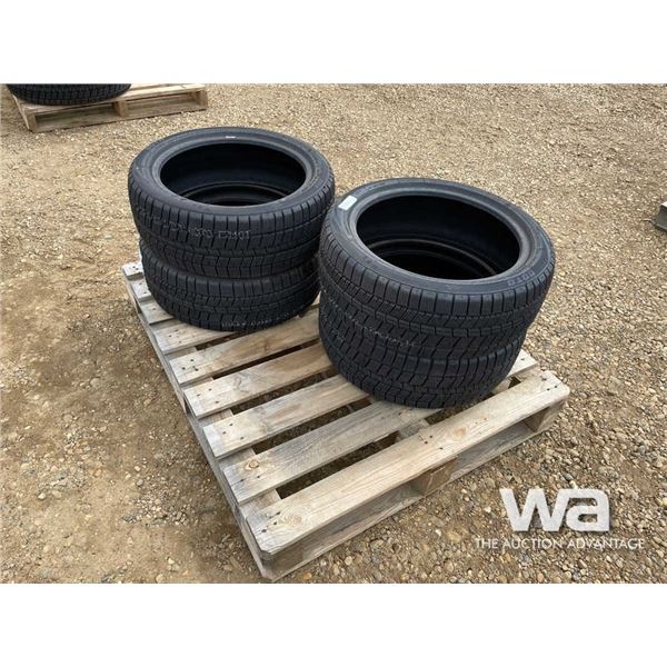 (UNUSED) (4) BOTO BS68 215/45R17 TIRES