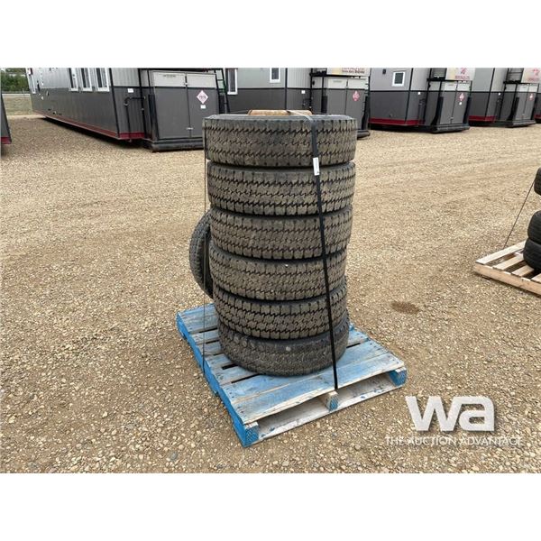 (6) MICHELIN HDS-2 225/70R19 TIRES & RIMS