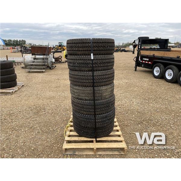 (7) BRIDGESTONE DURAVIS 265/70R17 TIRES