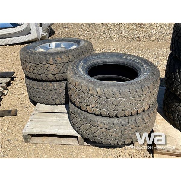 (4) DISCOVERY 265/70 R17 TIRES & RIMS