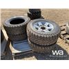 Image 2 : (4) DISCOVERY 265/70 R17 TIRES & RIMS