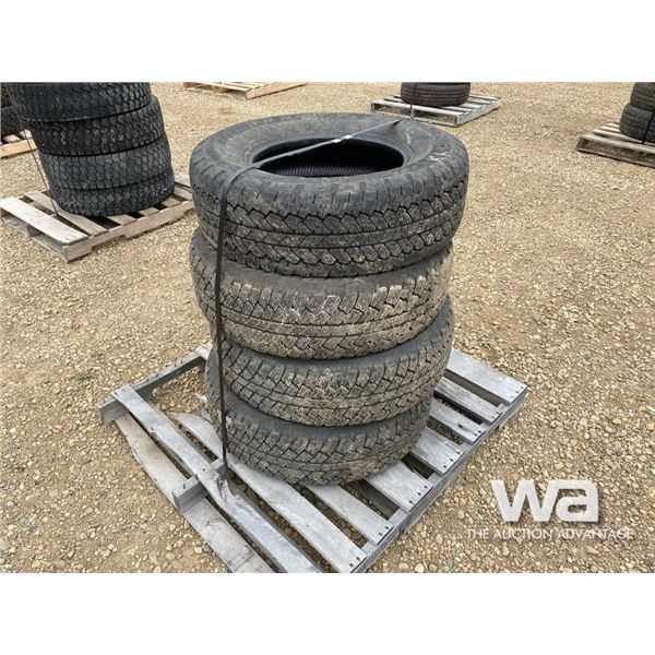 (4) BRIDGESTONE DUELER 265/70R17 TIRES