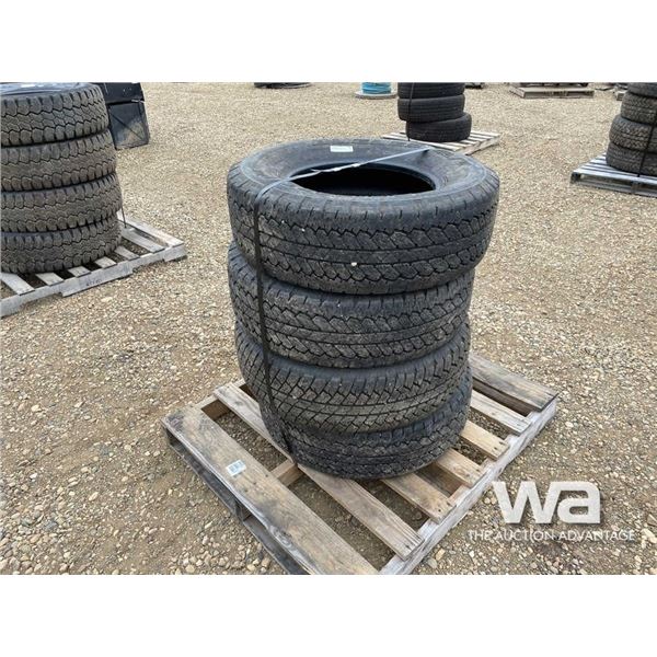 (4) BRIDGESTONE DUELER A/T 265/70R17 TIRES