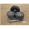 Image 1 : (4) POWER KING TOWMAX STR 204/75R14 TRAILER TIRES