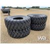 Image 1 : (4) GRIZZLY E-3/L-3 NEW 23.5-25 LOADER TIRES
