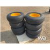 Image 1 : (UNUSED) (8) 11L-15 IMPLEMENT TIRES AND RIM