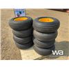 Image 2 : (UNUSED) (8) 11L-15 IMPLEMENT TIRES AND RIM