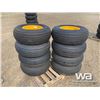 Image 1 : (UNUSED) (8) 11L-15 IMPLEMENT TIRES AND RIM