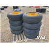 Image 2 : (UNUSED) (8) 11L-15 IMPLEMENT TIRES AND RIM