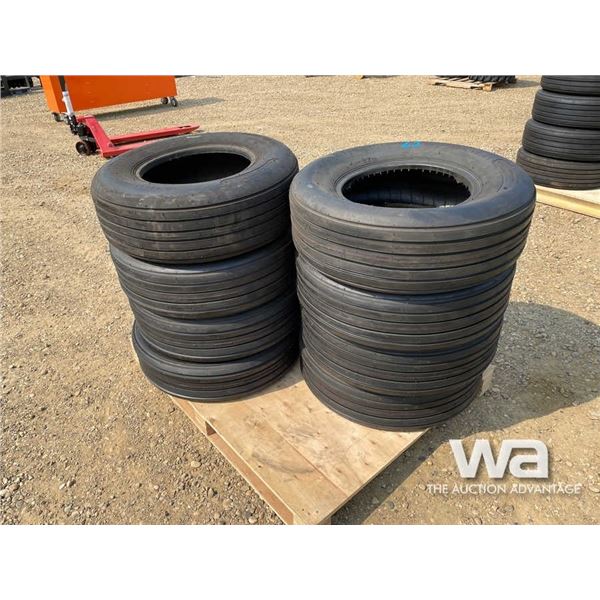(UNUSED) (8) TREADURA 9.5L-15 IMPLEMENT TIRES