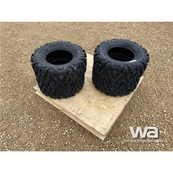 (UNUSED) (4) KNIGHT FORERUNNER 26X11-12 ATV TIRES