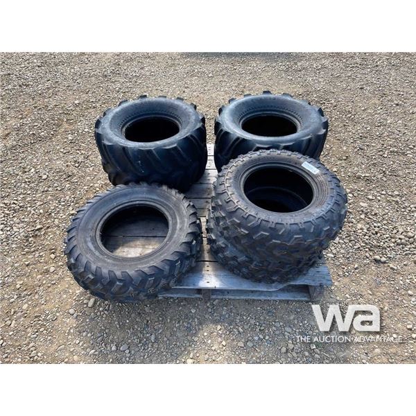 (5) 23X8-11 & 26X13-12 ATV TIRES
