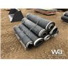 Image 1 : (7) ROLLS 4 FT. X 1/4" RUBBER MATTING