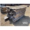 Image 2 : (120) PIECES 4 TO 6 FT.  1 3/4" ROUGH OAK PLANKS