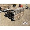 Image 4 : (84) PIECES 4 TO 6 FT. 1 3/4" ROUGH OAK PLANKS