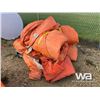Image 1 : PALLET OF ORANGE TARPS