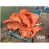 Image 2 : PALLET OF ORANGE TARPS