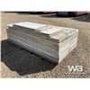 Image 3 : (3) PALLETS 2' X 8' X 3/4" CONCRETE FORMS
