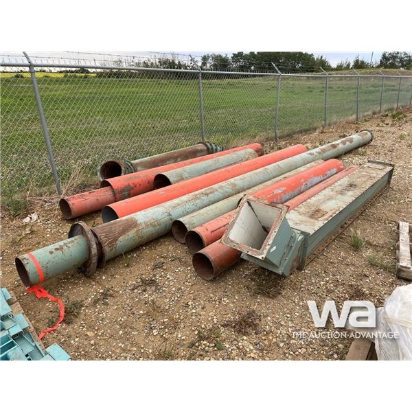 (9) PCES OF 10"-14" PIPE