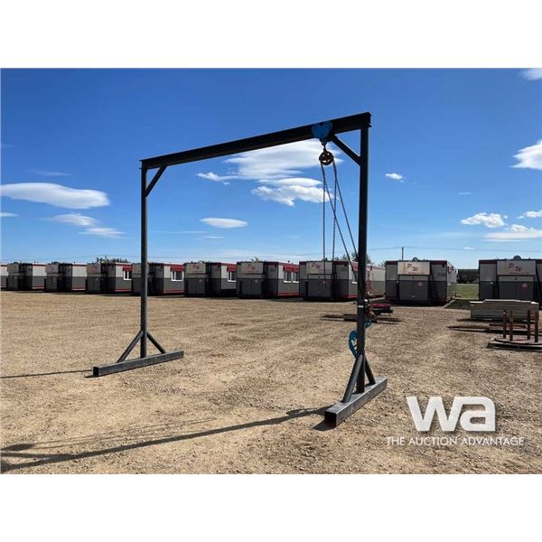 14 X 13 FT. SHOP HOIST