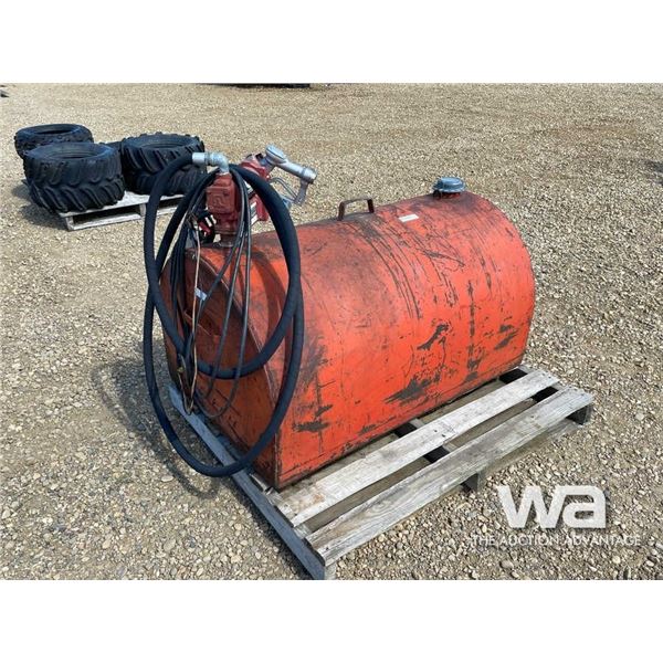 100 GAL. SLIPTANK & 12V PUMP