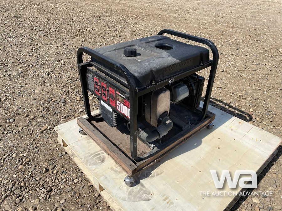 POWERMATE PRO-GEN 5000 GENERATOR - Weaver Bros. Auctions Ltd.