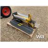 Image 3 : ELECTRIC WOOD SPLITTER & METAL SAW HORSES