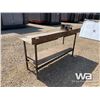 Image 3 : 2 X 6 FT. STEEL SHOP TABLE & VISE