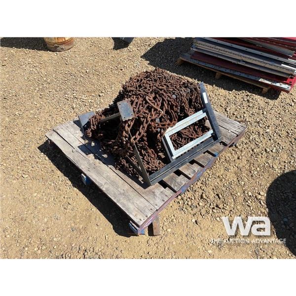 PALLET OF TIRE CHAINS