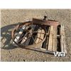 Image 3 : (2) ANTIQUE STEEL PLOW WHEELS
