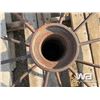 Image 4 : (2) ANTIQUE STEEL PLOW WHEELS