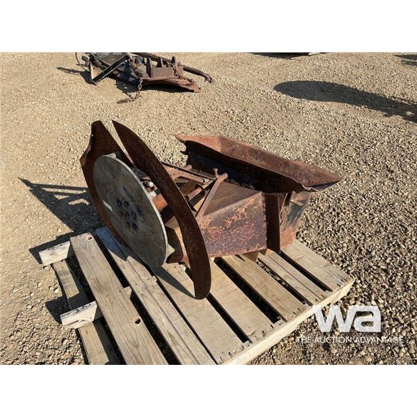 PLOW TRUCK SAND SPREADER