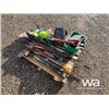 Image 1 : PIPE WRENCHES, POULAN SAW, SHOVELS, HAMMERS