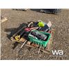 Image 4 : PIPE WRENCHES, POULAN SAW, SHOVELS, HAMMERS