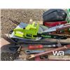 Image 8 : PIPE WRENCHES, POULAN SAW, SHOVELS, HAMMERS