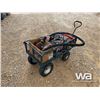 Image 3 : CART WITH TOOLS, SOCKETS, & BOX OF SAND PAPER