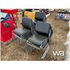 Image 1 : (22) BLACK CHAIRS