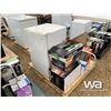 Image 1 : MINI FRIDGE, (2) COUNTER TOP OVENS, COFFEE MAKER