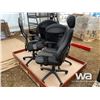 Image 2 : (5) WHEELED OFFICE CHAIRS, 48" X 80" BED FRAME