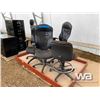 Image 4 : (5) WHEELED OFFICE CHAIRS, 48" X 80" BED FRAME