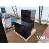 Image 1 : BLACK 2 DRAWER & 4 DRAWER FILE CABINETS