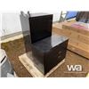 Image 2 : BLACK 2 DRAWER & 4 DRAWER FILE CABINETS