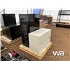 Image 2 : WHITE 2 DRAWER & BLACK 4 DRAWER FILE CABINETS