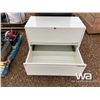 Image 7 : WHITE 2 DRAWER & BLACK 4 DRAWER FILE CABINETS