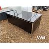 Image 3 : BLACK DESK WITH 5 DRAWERS